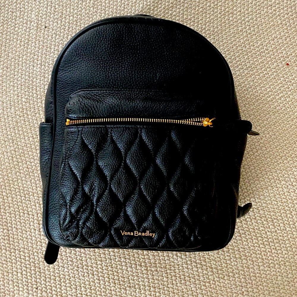 EUC Vera Bradley Leather backpack